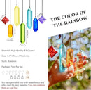 HDCRYSTALGIFTS 7pcs Prisms Crystal Suncatchers for Windows Hanging Rainbow Maker Sun Catchers with Crystals Indoor Outdoor Home Garden Decor by GreenHaven Gardens