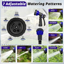AUTOMAN Garden Hose Nozzle, Water Sprayer Nozzle with 7 Adjustable Watering Patterns,Slip Resistant Nozzle for Plants,Lawn,Washing Cars,Window Cleaning,Showering Pets & Outdoor Fun. by GreenHaven Gardens