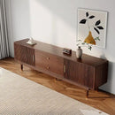 Mid Century Modern TV Stand for 75 inch TV, 70.9" Walnut TV Console with 2 Storage Cabinet & 2 Drawers, Entertainment Center, Media Console for Living Room/Bedroom by CozyNest Decor