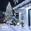 JMEXSUSS 132ft 400 LED Cool White Twinkle Lights for Christmas Tree, 8 Modes with Remote, Plug in for Bedroom Wedding Decoration by GreenHaven Gardens