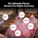 Smart Bluetooth Wireless Meat Thermometer: Standalone Base, WiFi Unlimited Range, 6 Sensors with NIST Certified Accuracy, 2 Probes for Kitchen, BBQ, Grill, Oven, Smoker, Rotisserie by TinyTreasures Baby Boutique