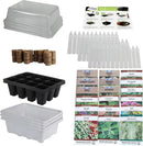 Culinary Indoor Herb Garden Starter Kit | Premium Herb Seeds | 18 Non-GMO Varieties | Grow Cooking Herbs & Spices | Seeds: Mint, Basil, Fennel, Anise, Rosemary, Dill, Mustard, More by GreenHaven Gardens