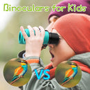 Scotamalone Kids Binoculars Shock Proof Toy Binoculars Set for Age 3-12 Years Old Boys Girls Bird Watching Educational Learning Hunting Hiking Birthday Presents by TinyTreasures Baby Boutique