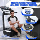 Vibration Platform Workout Machine, Heavy Duty Recovery Whole Body Circulation Vibration Plate 400bl Support for Home Trainer Gym Equipment