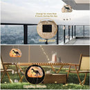 Outdoor Statue Dinosaur Hanging Decor Garden Solar Dinosaur Hanging Light for Outside Patio Balcony Pathway Lawn Yard Garden Figurine Ornament by GreenHaven Gardens
