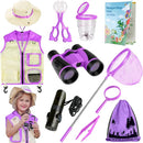 INNOCHEER Explorer Kit & Bug Catcher Kit for Kids Outdoor Exploration for Boys Girls 3-12 Years Old (Purple) by TinyTreasures Baby Boutique
