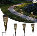 Solar Hummingbirds Garden Stakes Lights 4Pack Outdoor Decorative Lighting for Yard Pathway Patio Decor Lawn Ornament Gifts for Women Mom by GreenHaven Gardens