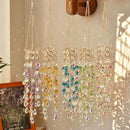 Hanging Window Garden Crystal Sun Catcher, Gold-Plated Sun Catcher for Indoor and Outdoor Decoration, Light Catcher, Party Crystals (Golden) by GreenHaven Gardens