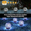 Solar Globe Lights Outdoor Waterproof-Solar Balls Garden-Cracked Glass Ball Solar Lights Outdoor-Solar Orbs Outside-Outdoor Decorations Patio & Yard Lawn Backyard Decor (GUO-XBQ-4-4-4) by GreenHaven Gardens