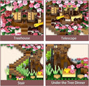 Cherry Blossom Bonsai Tree Mini Micro Building Set, Japanese Sakura Tree House Model Sets for Adults, Flowers House Mini Bricks Building Kit, Creative Gift Toys for Kids 12-14 (2138PCS) by GreenHaven Gardens
