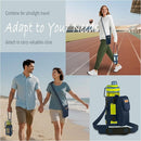 Water Bottle Holder with Strap, Shoulder & Hand Bottle Holder with Phone Pocket – Fits 32-64 oz Sports Bottles & 20-40 oz Insulated Bottles – Durable Sling Bag for Walking, Hiking, Gym by TinyTreasures Baby Boutique