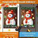 12 Pcs Solar Seasonal LED Garden Flags 12 x 18 Inch Double Sided Yard Flags Halloween Christmas Fall Thanksgiving Day Decorations Welcome Garden Holiday Yard Outside Lawn Decoration by GreenHaven Gardens