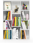 Furinno Luder Bookcase / Book / Storage , 11-Cube, White by TinyTreasures Baby Boutique