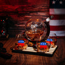 Republican Party Wine Whiskey Decanter Set Proud Republicans Vote Red Election Decor Washington Dc P by The Wine Savant