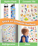 Reusable Sticker Book for Toddlers 2-4 Years, Stickers for Kids, Toddler Sticker Book Ages 1-3, Toddler Craft Activities, Toddlers Travel Toys Ages 2+ Boy Girl Birthday Gifts by TinyTreasures Baby Boutique