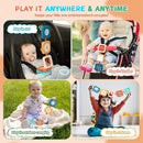 Busy Board for 1 Year Old, Travel Toys for Toddler 1-3, Montessori Busy Board Busy Cube, Toys Gifts for 1 Year Old Boy Girl by TinyTreasures Baby Boutique