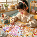 DIY 3D Sticker Scene 6 Sets of Stickers for Girls Make Your Own Mini Room Scene Stickers for Kids Cute Kawaii Sticker Therapy for Adult Relief Stress Pass The Time by TinyTreasures Baby Boutique