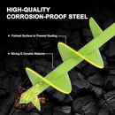 TCBWFY Auger Drill Bit for Planting 3.5"x16",Extended Length Garden Auger Spiral Drill Bit for Planting Bulbs Flowers,Planting Auger for Drill Post Hole Digger for 3/8”Hex Drive by GreenHaven Gardens