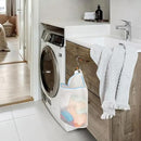 5Pcs Hanging Laundry Bags for Socks with S Hooks, 5 Color Mesh Laundry Bags for Washing Machine by CozyNest Decor