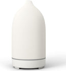 Essential Oil Diffusers,Handmade Ceramic Aromatherapy Diffuser for Room and 9 Colors Night Light for Home,Auto-Off (White) by TinyTreasures Baby Boutique
