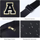 YOOLIFE Gifts for Men Birthday Gifts - Personalized Gifts for Men, Gifts for Son Boyfriend Him Husband Dad, Black Initial Crossbody Bag Belt Bag J by TinyTreasures Baby Boutique