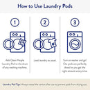 The Clean People Laundry Detergent Pods - Hypoallergenic Laundry Pods - Ultra Concentrated, Recyclable Packaging, Stain Fighting - Lavender, 192 Pack by CozyNest Decor