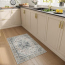 Machine Washable Throw Rugs for Entryway: Door Mat Indoor Entrance 2x3 Small Rug Stain Resistant Non-Slip Low Pile Soft Carpet for Kitchen Front Door Indoor Entry Bathroom Bedroom by TinyTreasures Baby Boutique