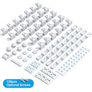 Upgraded Magnetic Cabinet Locks (32Locks and 6 Keys) Baby Proofing Magnetic Safety Locks with 3M Adhesive, One Minute Fast, Easy and No Drill Installation by TinyTreasures Baby Boutique