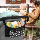 Accmor Universal Stroller Organizer with Detachable Phone Bag, Stroller Bag Caddy Organizer Stroller Accessories for Uppababy, Baby Jogger, Nuna, Doona, Britax Strollers by TinyTreasures Baby Boutique