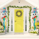 44 Inch Easter Windsock Bunny Wind Socks Outdoor Clearance Spring Windsocks for Yard and Garden Easter Decorations Outdoor by GreenHaven Gardens