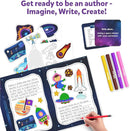 Skillmatics Storybook Art Kit - Create Space-Themed Stories, DIY Craft & Writing Kit with 300+ Stickers, Scrapbooking Activity, Gifts for Kids Ages 5, 6, 7, 8, 9, 10 by TinyTreasures Baby Boutique