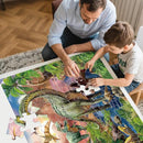Jumbo Floor Puzzle for Kids,48 Piece Forest Dinosaur Large Jigsaw Puzzles, Fun Educational Preschool Learning Toy for Toddlers Ages 3-5,Gift for Boy Girl Ages 4-8 by TinyTreasures Baby Boutique