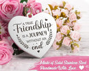 Best Friend Birthday Gifts for Women Unique, for Friends Female, Long Distance Friendship Gifts for Women BFF Bestie Sister Gifts, Moon Crystal Suncatcher for Window Hanging Decor by GreenHaven Gardens