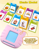 510 Words Spanish Flash Cards for Kids, Autism Toys for Toddlers, Speech Therapy Toys, Educational Learning Flash Cards for Boys and Girls Pink(Spanish/English/Bilingual) by TinyTreasures Baby Boutique