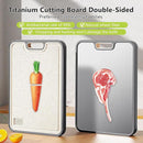 FIRE HIVE Pure Titanium & Platycodon Cutting Board - Double-Sided Large Kitchen Board, 16x11 Inch, Multi-Functional & Safe Cleaning Surface by CozyNest Decor