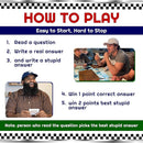 Trivia Card Game – Family Games for Adults & Teens, Hilarious Party Games for Family Game Night Fun, Educational & Challenging Trivia Cards & Adult Gifts for Birthdays & Celebrations by TinyTreasures Baby Boutique
