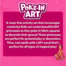 Skillmatics Poke-in Art - Magical Princesses, Mess-Free Fun for Kids, DIY Wood Craft Kits, Creative Activity, Gifts for Girls & Boys Ages 4, 5, 6, 7, 8, 9 by TinyTreasures Baby Boutique
