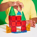 MAGNA-TILES microMAGS 26-Piece Travel Magnetic Construction Set – Bold Colors, The Original Magnetic Building Brand by TinyTreasures Baby Boutique