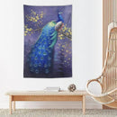 yowecso Peacock Tapestry - Purple Peacock Wall Hanging for Bedroom, Living Room & Dorm - 40"x60" by CozyNest Decor