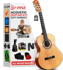 Pyle 6 String Acoustic Guitar, 10 Natural, Left Handed, 36" (PGACLS82LFT.9) by TinyTreasures Baby Boutique