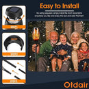 Otdair Solar Outdoor Lights, 16 Pack 12LED Solar Tiki Torches with Flickering Flame, IP65 Waterproof Mini Solar Torch Lights Auto On/Off for Garden, Patio, Yard, Pathway by GreenHaven Gardens