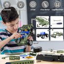 Lucky Doug Building Toys Model Truck Set - STEM Project for Kids Ages 8-12, Assembly Model Car Kits Toys for Kids Boys 8 9 10 11 Years Old by TinyTreasures Baby Boutique