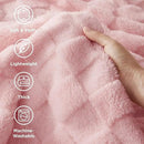 Bedsure GentleSoft King Size Blanket for Bed - Super Soft Cozy Blankets for Women Men Girls, Large Fuzzy Fleece Throw for Bedroom Decor, Blush Pink,108x90 Inches by CozyNest Decor