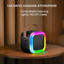 IROO Mini Karaoke Machine for Kids, 2025 TOP Toys Birthday Gifts Ideas for Girls Ages 4, 5, 6, 7, 8, 9, 10, 12+ Years Old, Portable MP3 Player with 2 Wireless Mics for Party(Black) by TinyTreasures Baby Boutique