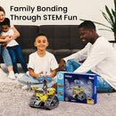 Sillbird Robot Building Kit with Remote Control Gifts for Kids Boys Ages 8-13, Coding STEM Robotic Technic Racer Car Toys for Birthday, Build 6in1 Model with 631 Pieces by TinyTreasures Baby Boutique