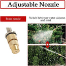 Hand Pump Sprayer Stainless Steel Sprayer for Indoor and Outdoor 1 Gallon Sprayer 12 in Wand 3.3 FT Hose by GreenHaven Gardens