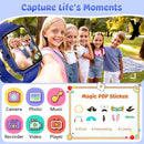 Smart Watch for Kids, 1.85" Fitness Tracker Pedometer Watch, Health, Sleep Monitor, Puzzle Games, Alarm Clock, Camera, Music Player, Torch, Activity, Gift Toys for 4 - 13 Years Old Boys and Girls by TinyTreasures Baby Boutique