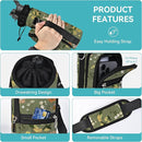 25/32/40/64oz Water Bottle Bag Holder Carrier-Insulated Crossbody Sling Case Sleeve with Strap & Pockets for Men Women Gym Cycling Travel Walking Hiking Camping by TinyTreasures Baby Boutique