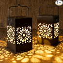 2PACK Solar Lanterns Hanging IP65 Waterproof Solar Lights Outdoor Garden Light Decorative Landscape Lighting for Garden Patio Courtyard Lawn for Yard Tree Fence by GreenHaven Gardens