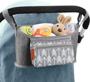 Accmor Universal Stroller Organizer with Detachable Phone Bag, Stroller Bag Caddy Organizer Stroller Accessories for Uppababy, Baby Jogger, Nuna, Doona, Britax Strollers by TinyTreasures Baby Boutique